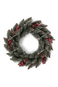 Coroniță de Crăciun Molid Cristal 50cm
