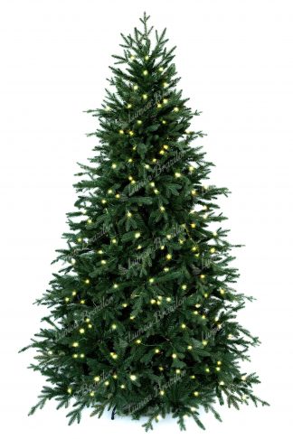 Pom de Crăciun artificial 3D Molid de pădure LED