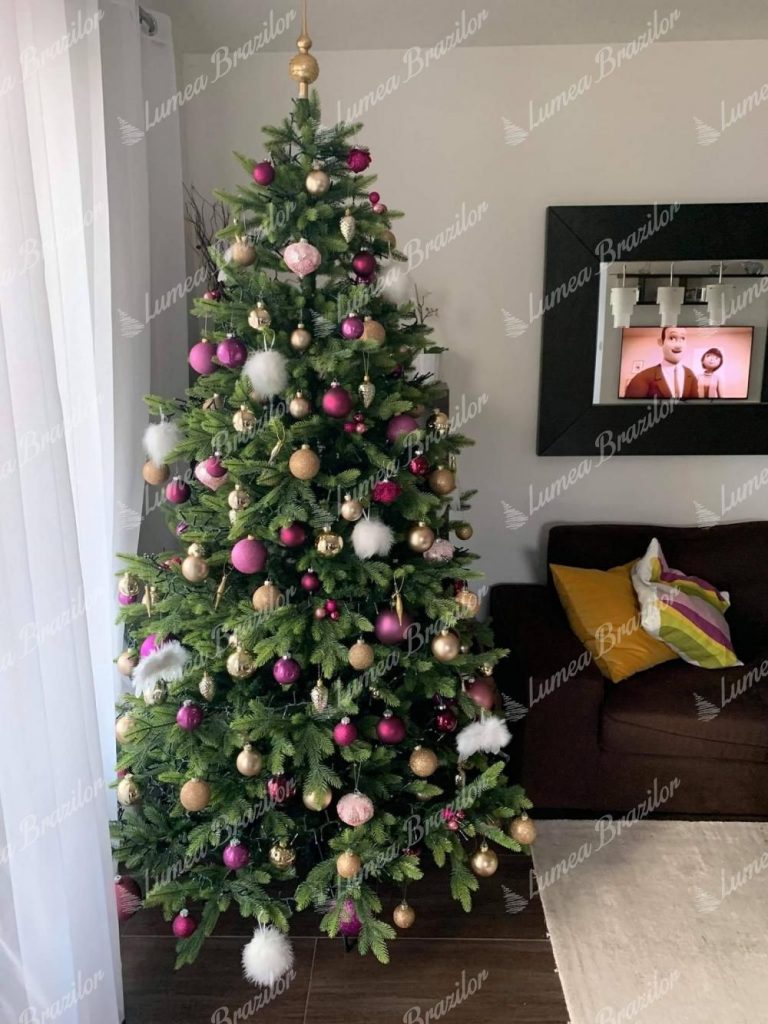 Pom de Crăciun artificial 3D Molid Italian 210cm