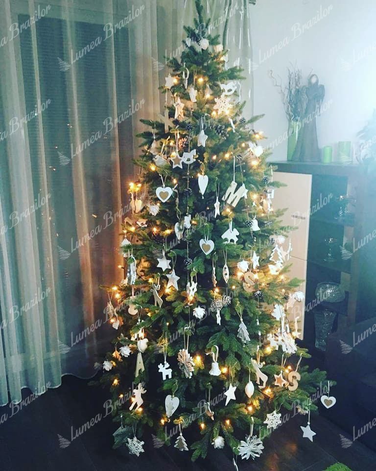 Pom de Crăciun artificial 3D Molid Italian 210cm