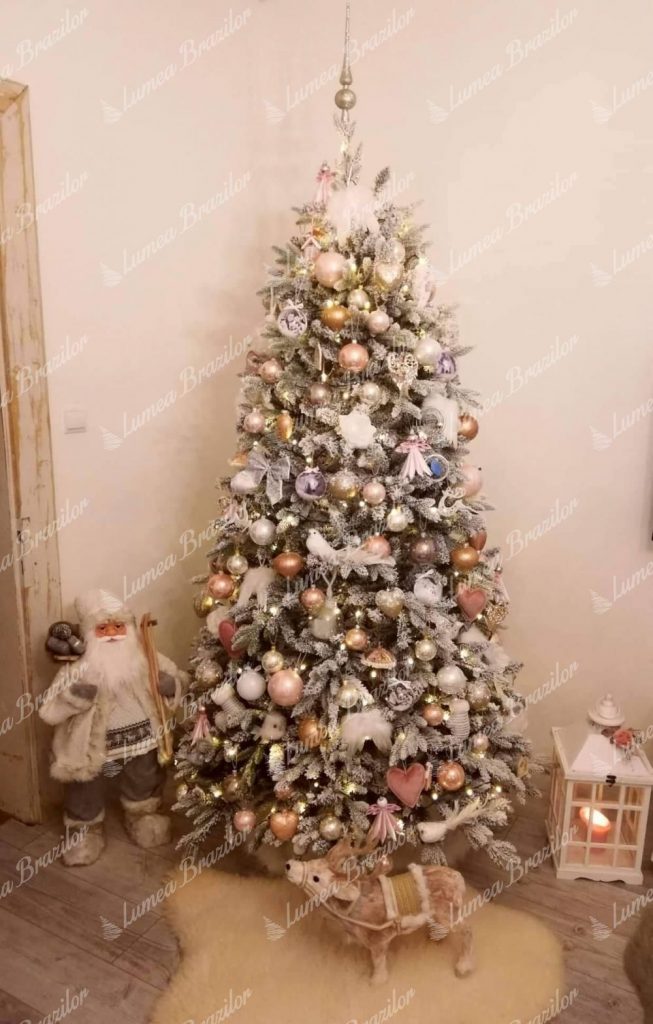 Pom de Crăciun artificial 3D Molid Royal 210cm