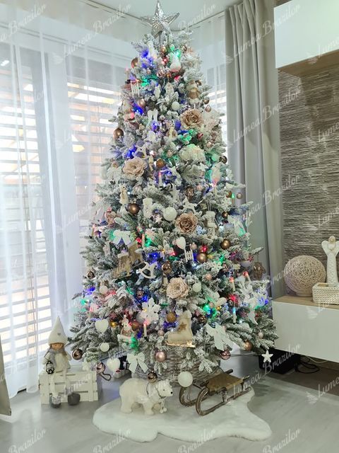 Pom de Crăciun artificial 3D Molid Royal 240cm