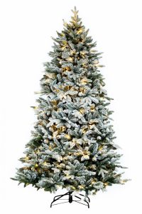 Pom de Crăciun artificial 3D Molid Royal LED