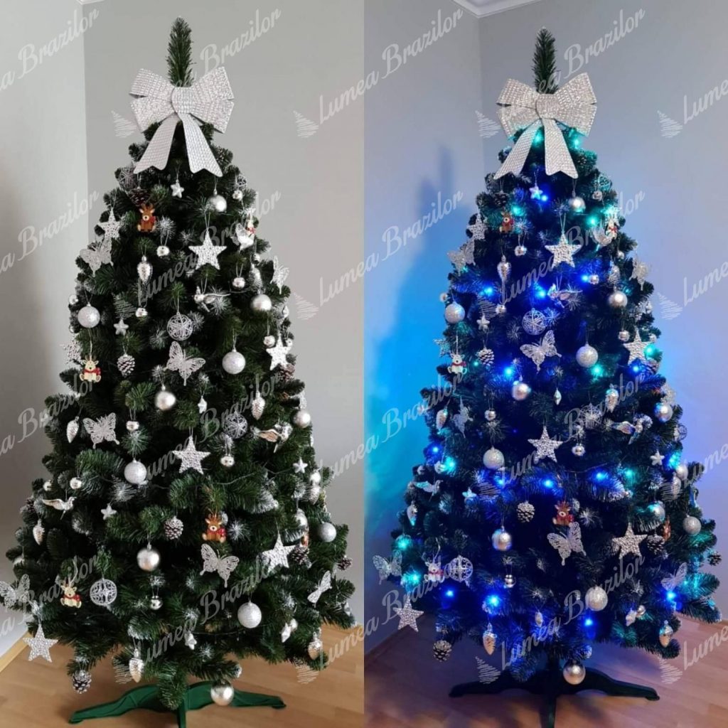 Pom de Crăciun artificial Pin Înzăpezit 180cm