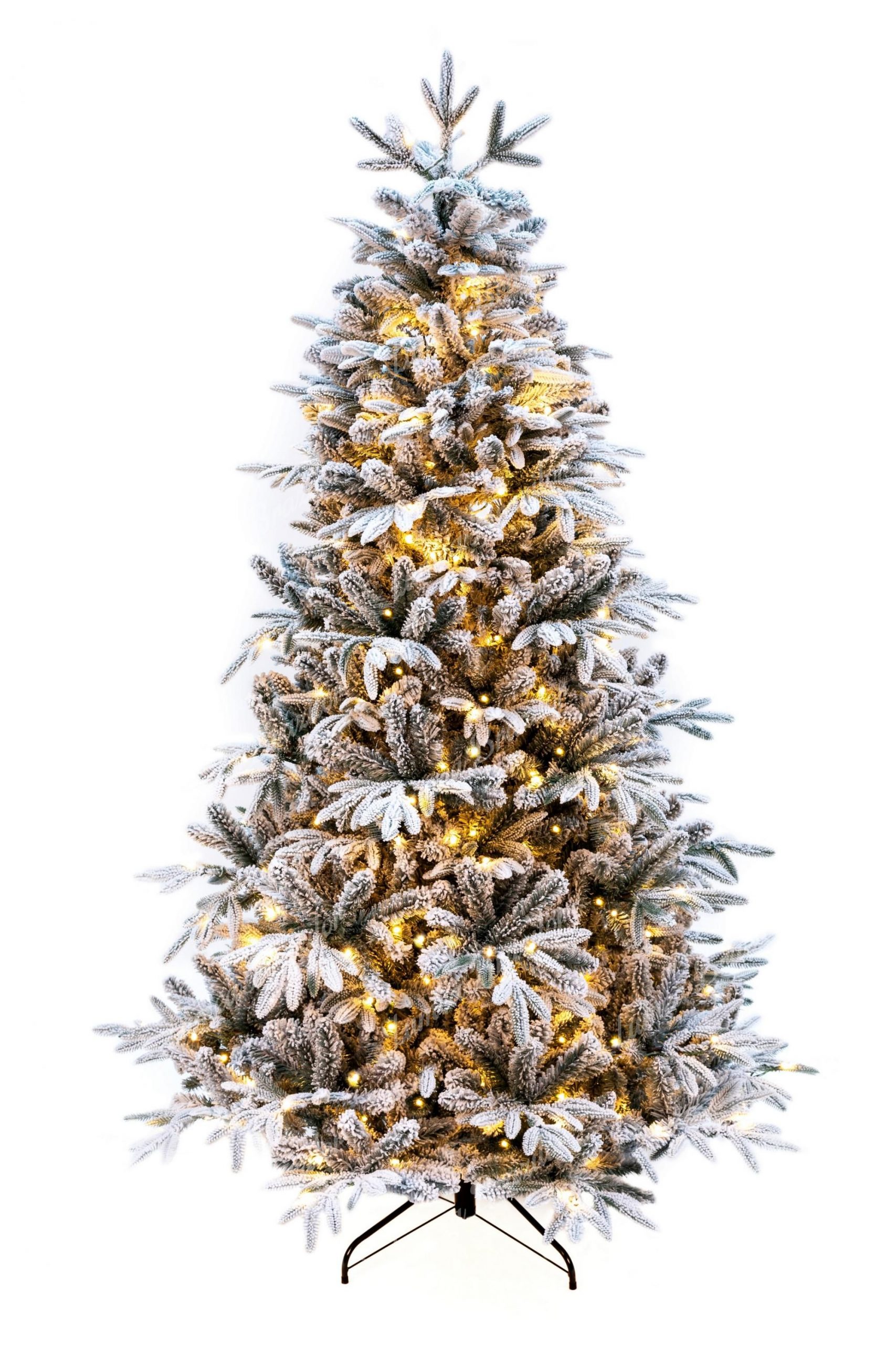 Pom de Crăciun artificial 3D Brad Siberian LED