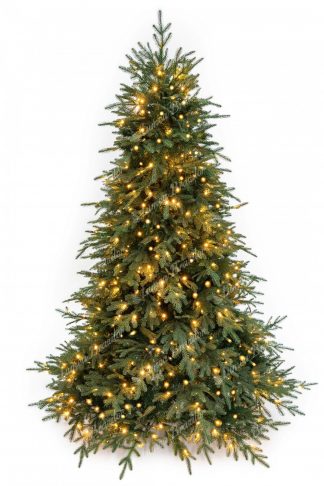 Pom de Crăciun artificial 3D Molid Masiv LED