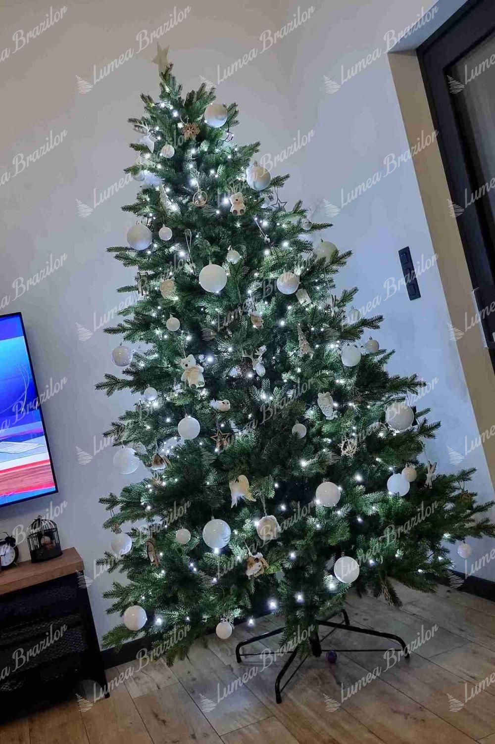 Brad de Crăciun FULL 3D artificial Molid Exclusiv