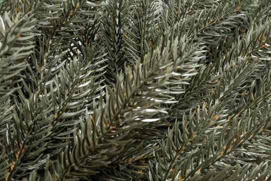 Vianočný veniec 3D Smrek Alpský 50cm detail zeleného ihličia