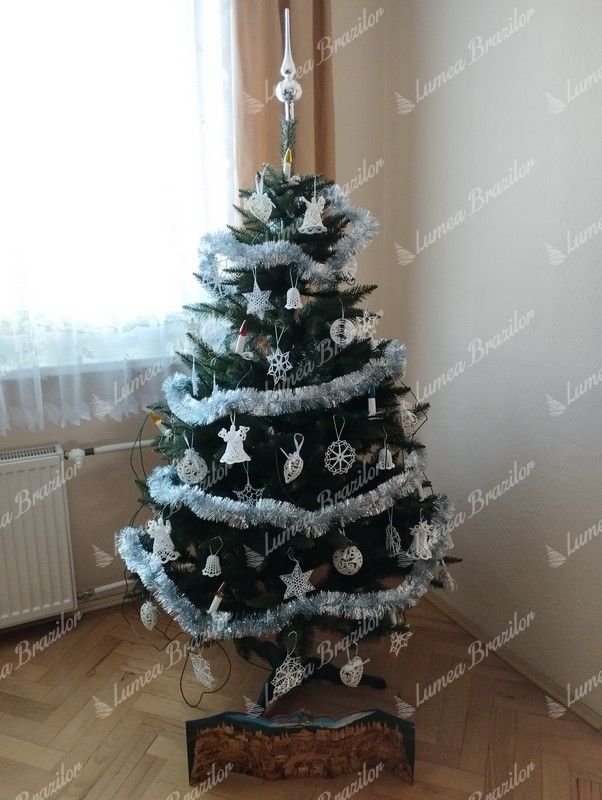 Împodobit Pom de Crăciun artificial Molid Norvegian 180cm