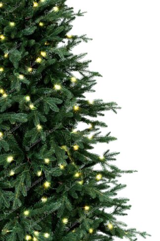 Pom de Crăciun artificial 3D Molid de pădure LED