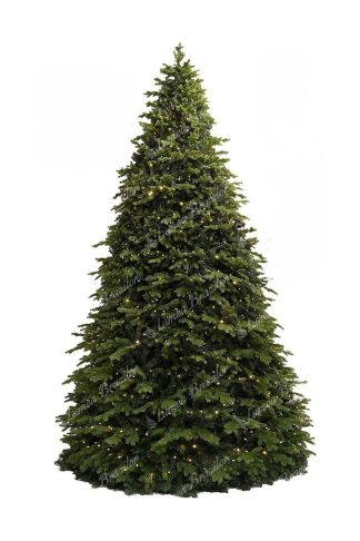 Brad de Crăciun gigantic 3D brad Exclusiv 400cm LED