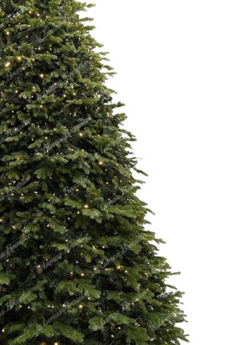 Brad de Crăciun gigantic 3D brad Exclusiv 400cm LED detail