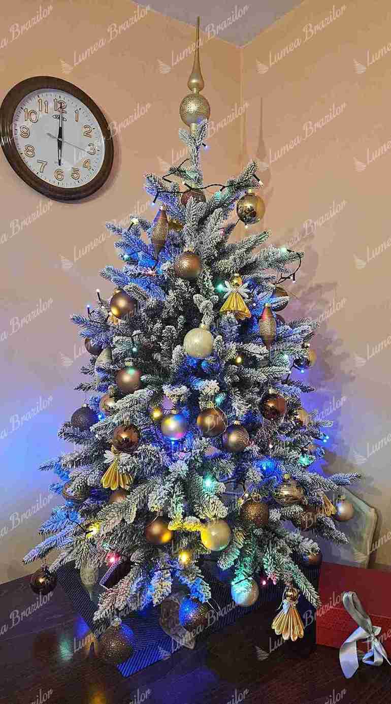 Pom de Crăciun artificial 3D Molid Royal 120cm,