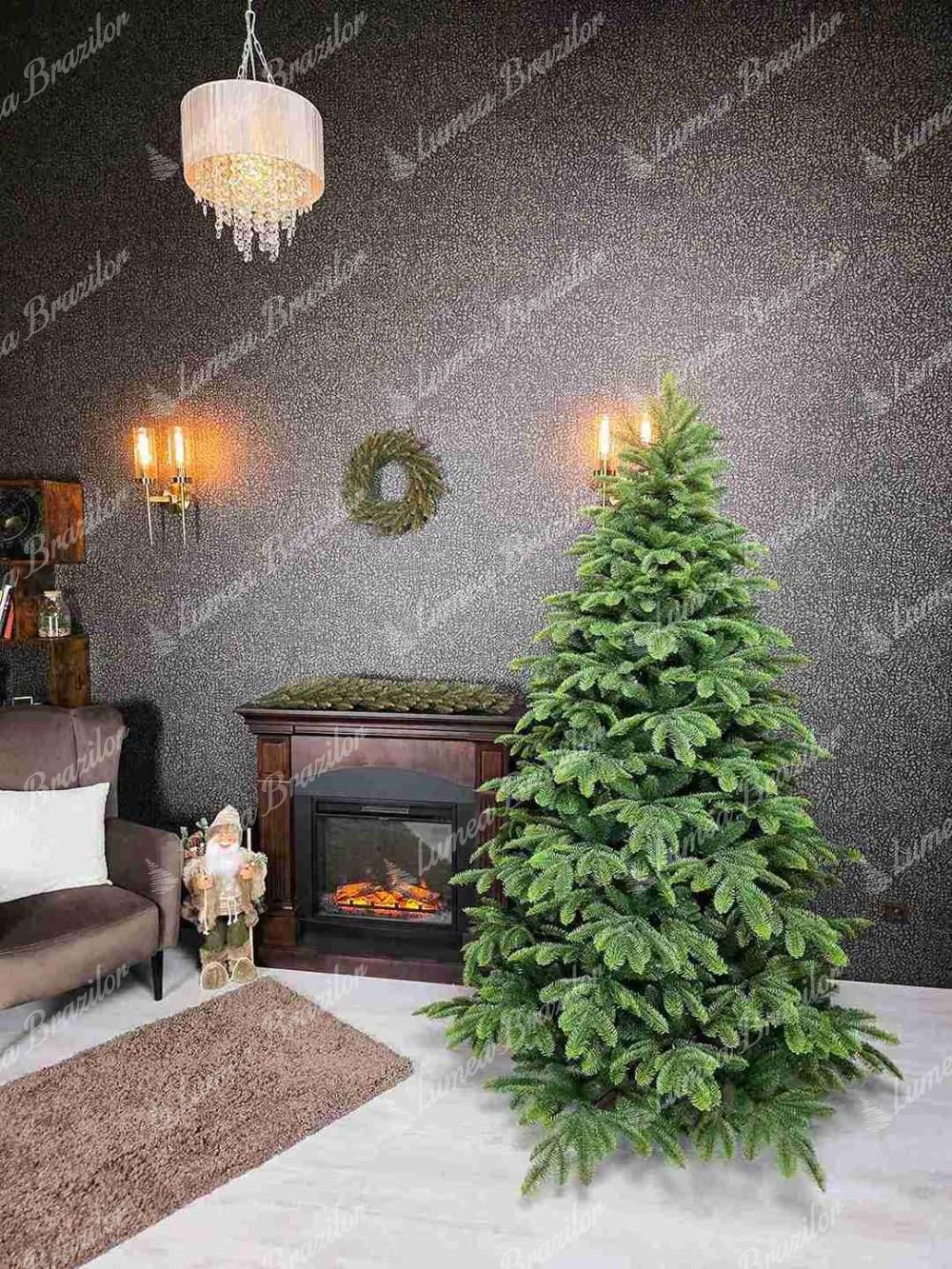 Brad artificial 3D Brad de balsam 210cm 450LED