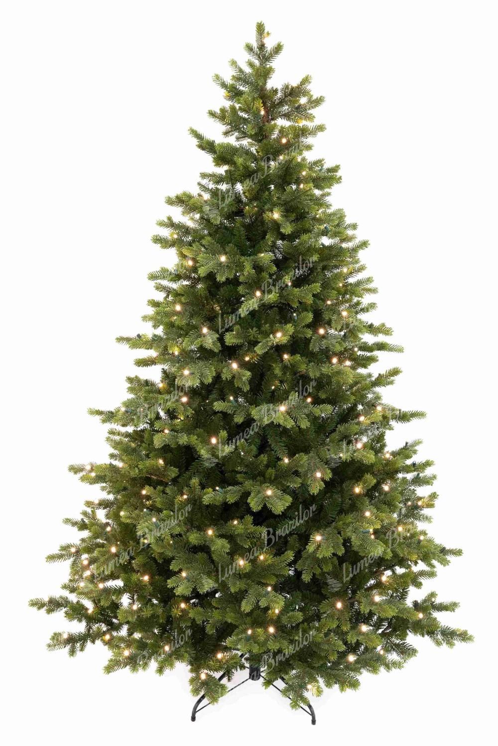 Brad artificial de Crăciun 3D Suedez 240cm 380LED