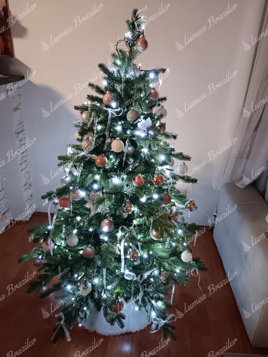 Brad de Crăciun 3D artificial Molid Exclusiv 150cm