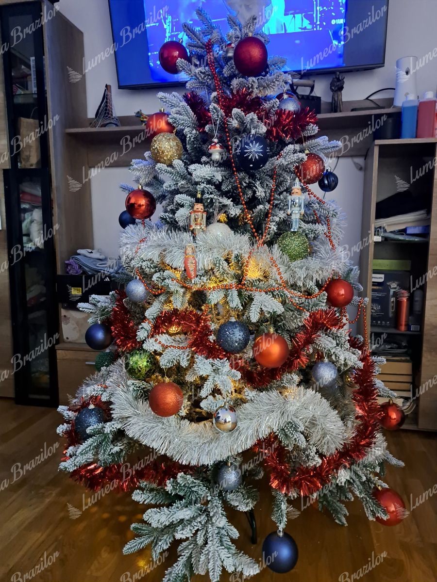 Brad de Crăciun artificial 3D Molid Royal 150cm