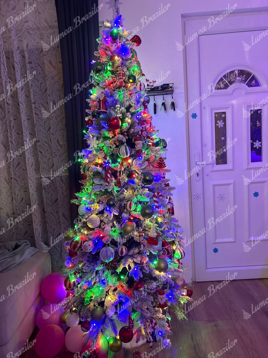 Pom de Crăciun 3D Molid Royal Slim 210cm