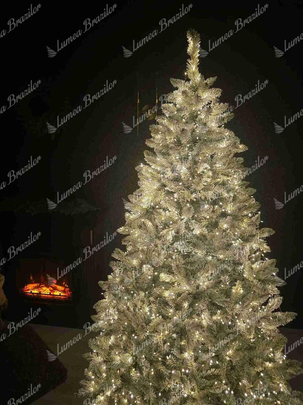 NANO LED luminițe de Crăciun pentru brad alb cald 24m 800LED