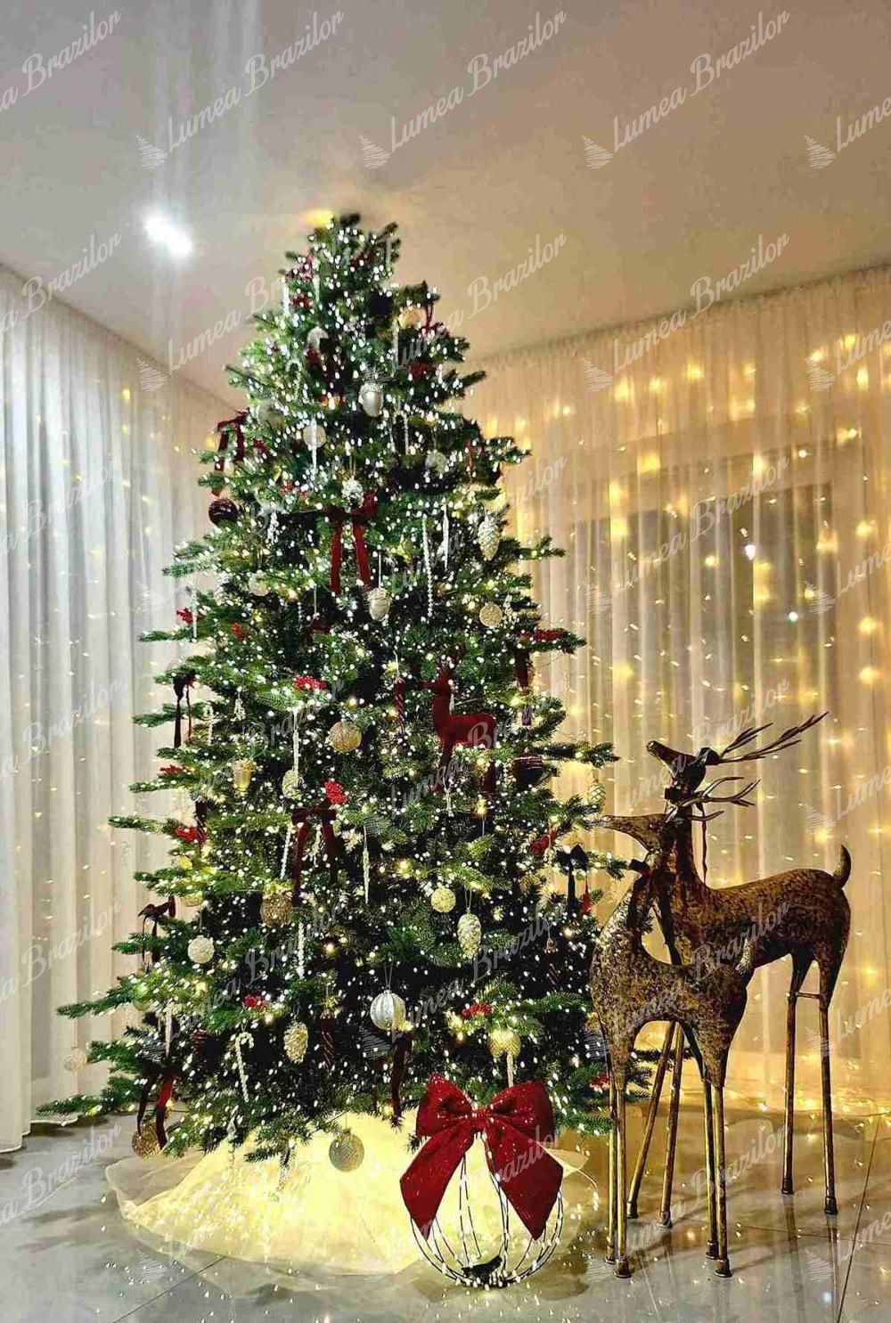 Pom artificial de Crăciun 3D Molid Exclusiv 270cm LED800